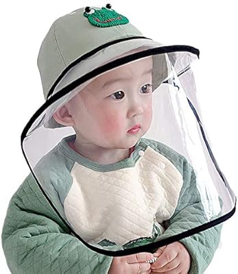 infant face shield hat