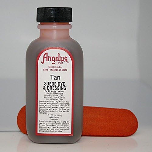 Angelus Suede Dye & Dressing 3 Oz. Tan Item#: Ansd Color: Tan