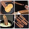 XKiss-Wooden-Spurtles-Set-5-Pcs-Cooking-Utensils-Natural-Set-for-Kitchen-Heat-Resistant-Nonstick-Wood-Cookware-with-Hanging-Hole-Slotted-Spatula-for-Stirring-Mixing-Serving XKiss Wooden Spurtles Set, 5 Pcs Cooking Utensils Natural Set for Kitchen, Heat Resistant Nonstick Wood Cookware with…
