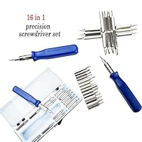 Kasstino Best Sale Magnetic 16 in 1 Precision Screwdriver bits Torx Kit Set Repair Tool