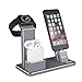 YoFeW Charging Stand for Apple Watch Charger Stand Aluminum Dock Station Compatible for iWatch Apple Watch Series 4/3 / 2/1/ AirPods/iPhone X/XS/XS Ma /8 / 8Plus / 7/7 Plus /6S /6S Plus