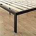 ZINUS Paul Metal and Bamboo Platform Bed Frame, Wood Slat Support, No Box Spring Needed, Easy Assembly, Twin