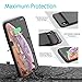 iPhone XS MAX Battery Case, 5000mAh Portable Protective Charging Case Extended Rechargeable Battery Pack for iPhone XS MAX (6.5 inch) Charger Case/Black