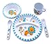 Culina Kids Melamine Dinnerware - Lion. Set of 5