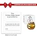 Teacher Gifts -Teacher Gifts for Women-Ceramic Gold Apple Teacher Appreciation Gift with Personalized Card or Certificate-Teacher Gifts for Men-Golden Apple Award-Teacher Gifts for Classroom