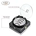 LASH'D UP Supports Cancer Research | 3 Magnets BOLD WINGS Magnetic Eyelashes Silk Cruelty Free Full Eye Complete Set Reusable Thick Long False Lashes - No Glue | undress me by Lash'd Up