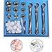MAKARTT Diamond Microdermabrasion Accessories Replacement Set with Stainless Steel Tips