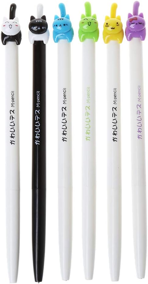 Ecmqs 05mm Kawaii Chat De Dessin Animé Crayon Mécanique