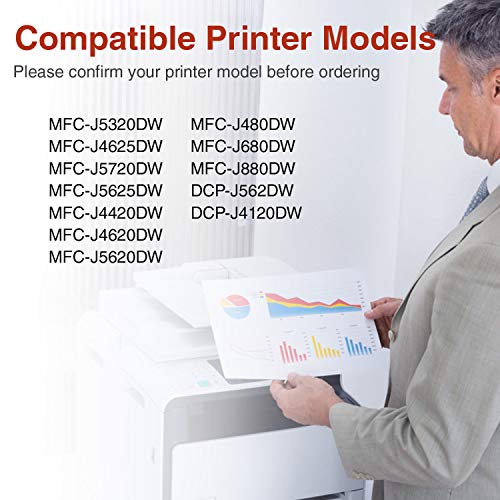 Zambrero-LC223-Reemplazo-para-Brother-LC-223-Cartuchos-de-tinta-para-Brother-MFC-J480DW-DCP-J562DW-MFC-J5320DW-MFC-J4420DW-DCP-J4120DW-MFC-J4620DW-MFC-J880DW-MFC-J5620DW-MFC-J680DW-MFC-J5720DW