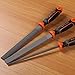 KSEIBI 311695 High Carbon Rasp File Set W Rubber Soft Handle Quality 3Pcs Wood File Set 8 Inch
