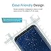LK Screen Protector Compatible with Samsung Galaxy S8 Plus Tempered Glass, Case Friendly, Alignment Frame Easy Installation, 3D Curved Full Coverage