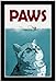 QH Paws Movie Cat Funny Home Decoration 15.7”x23.6” Bath Mat Rugs Non-Slip Rectangle Floor Entryways Outdoor Indoor Front Door Mat Carpet (2)