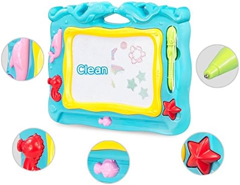 Battop Magnetic Drawing Board For Kids Erasable Magna Doodle Writing Sketch Pad Toy For Kids Children S Girls Gift Amazon Com Au Fashion