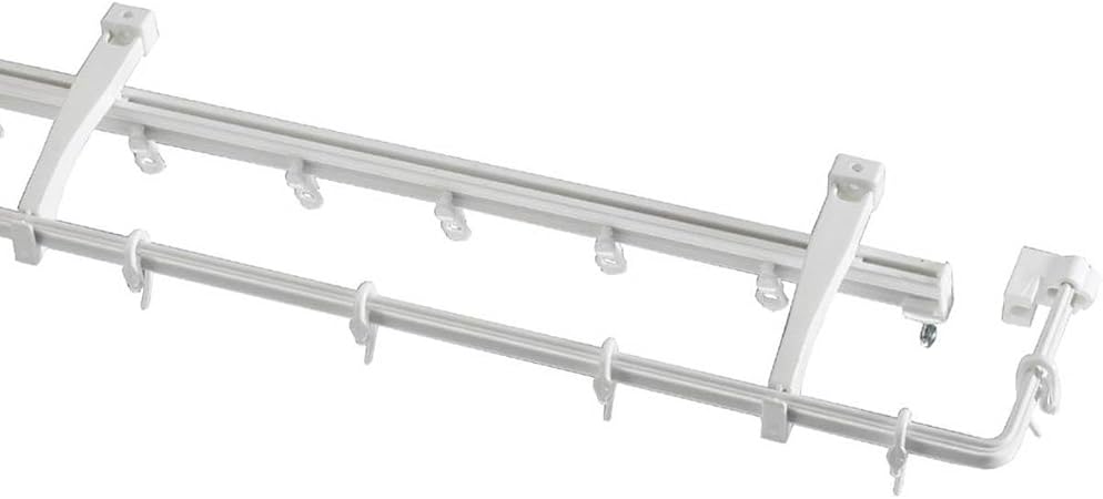 Swish Twinglyde Nylonglyde Curtain Track Gliders White 10 Pack