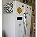 Ougar8 Handmade Refrigerator Door Handle Covers-Catches Drips,Dust,Smudges and Fingerprints Kitchen Appliances Home Decorative Microwave Oven Handle Covers Zebra Animal design(2 Pieces)(15.7
