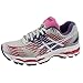 ASICS Women's Gel-Nimbus 17 Running Shoe,Lightning/White/Hot Pink,7 M US
