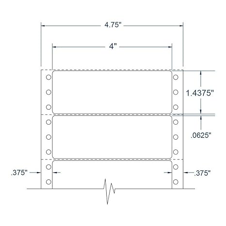 Avery continuous feed labels