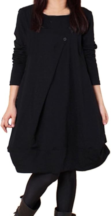 long oversized jumper dress