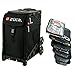 ZUCA Obsidian Sport Insert Bag with Black Frame (Non-Flashing Wheels), and Special Set of 5 Packing Pouches + Toiletry Bag Bundle