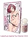 Tamatoys Open Bra and Balls Bra Lace Black for Otokonoko Male/+ Peach-jp Original Toy Cleaner 30ml