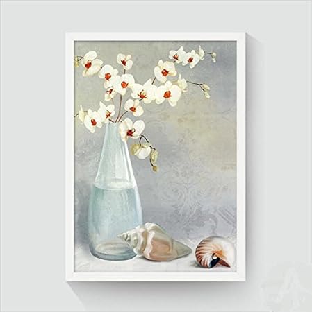 Peinture A L Huile Sur Toile Decoration Peinture Pour Le Salon Chambre A Coucher Decoration Imprime Sur Toile Art Decoration Moderne Pour Une Bouteille D Eau Fleurs Amazon Fr Cuisine Maison