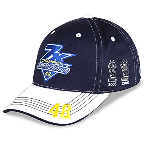 2016 Sprint Cup Champion Championship Hat 7X Seven Time Jimmie Johnson #48 Hat Cap One Size Fits Most OSFM