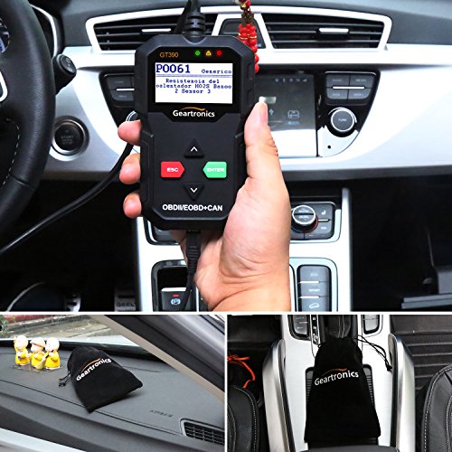 Geartronics OBD2 Scanner Vehicle CAN Scan Tool Automotive Diagnostic Code Reader for Cars Check Engine Light Diagnostic Scan Tool