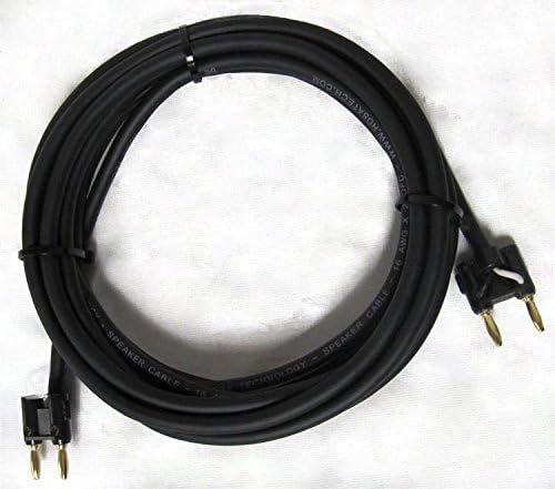 Acesonic BB-815 15 FT 16 AWG Speaker Cable with Dual Banana Connector