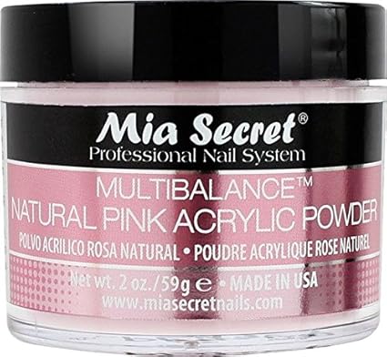 Buy Mia Secret Acrylic Nail Art Powder 60 Ml Natural Pink Online At Low Prices In India Amazon In