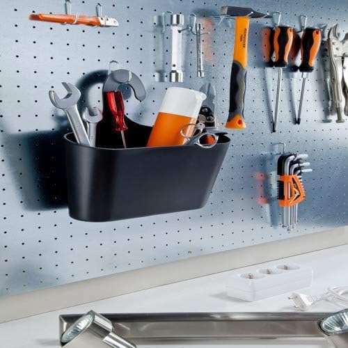 stardis Shower Basket with Hook Hanging Caddy Organizer Plastic (black) - Image 3