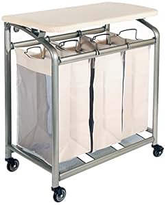 laundry sorter with table