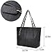 Tote Handbags,COOFIT Fashion Purses and Handbags for Women PU Leather Purse Tote Bag Black