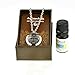 Wild Essentials Cross Essential Oil Diffuser Necklace Gift Set - Includes Aromatherapy Pendant, 24