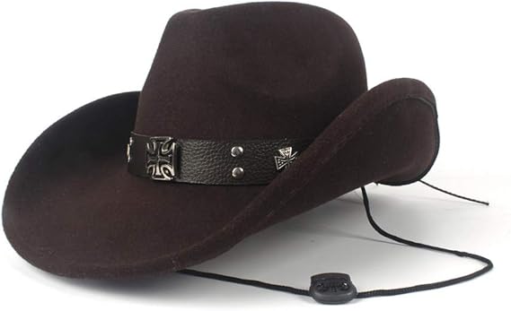 Amazon Co Jp Hardy テンガロンハット ウエスタンハット メンズ 帽子 つば広 スエード調 カウガールハット 服 ファッション小物