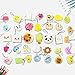 Squishies Toy Set, 20 Pcs Squishy Slow Rising Random Simulation Bread Stress Relief Toys, Birthday Gifts for Kids Party Favors, Kawaii Ornaments for Girl