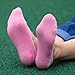 KEAZA Women Candy Cotton Socks No Show Liner Boot Sock 5-pack (WY07C1)