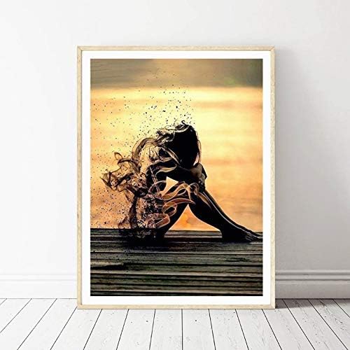 KOTWDQ 5d Diamond Painting Kits for Adults Kids Girl Full Drill Diamond dotz for Home Wall Decor 12x16inch(Canvas Size)