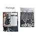 Surblue Kitchen Aprons for Women with 2 Pockets Vintage Ruffle Floral Apron, Adjustable Extra-Long Tie,Organic Cotton Printing, Black