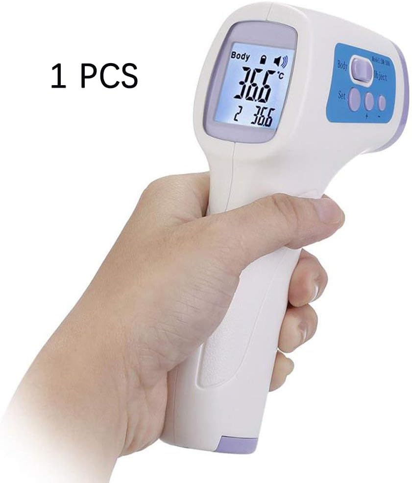 Mazurr Infrared Forehead Digital Thermometer Gun for Baby and Adults, No Touch Instant Results(1PCS)