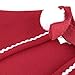 Cat Costume, Legendog Christmas Pet Costumes Red Velvet Pet Cape Pet Apparel for Small Dogs and Cats (Red, S)