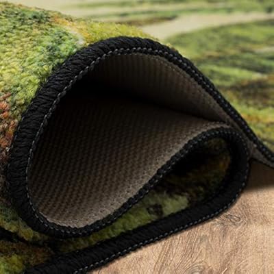 Mohawk Home Verde Palm Area Rug, 5 ft x 8 ft, Green 51%2BJals6A6L