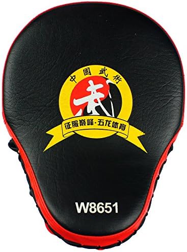 Wolon New Target MMA Boxing Mitt Focus Punch Pad Training Glove Karate Muay Thai Kick/Red