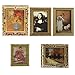 Dollhouse Miniature 1:12 Frame Autumn Woods Mural Wall Painting