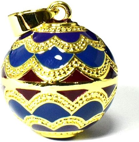 Amazon Co Jp メキシコ Musical Ball ミュージカルボール 金細工 ペンダントトップ ジュエリー