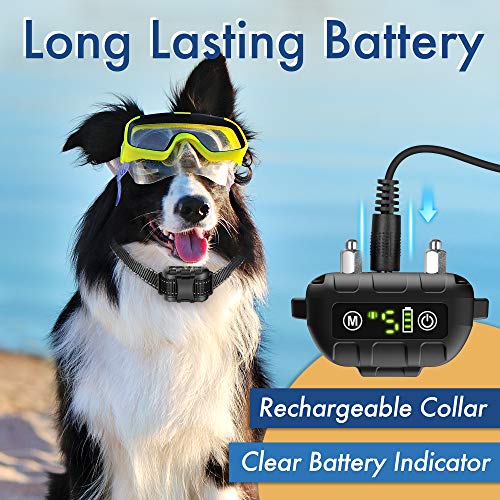 Dog Bark Collar - Rechargeable Shock Collar for Dogs in Small Medium and Large Sizes, No Barking Collar with 5… - Image 6