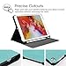 Fintie iPad 9.7 2018 Case with Built-in Apple Pencil Holder - [Slim Shield] Multi Angle Stand Viewing Protective Cover with Auto Wake/Sleep for Apple iPad 2018 9.7 (6th Gen), Turquoise