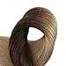 Full Shine Blonde Wire Extensions Real Human Hair 80 Gram Honey Blonde Highlight Beach Blonde Secret Headband Extensions Blonde One Piece Hair Extensions With 2 Removable Clips 18 Inch