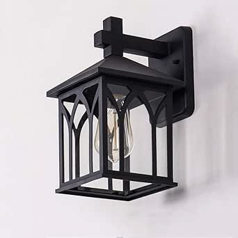 Sprsk Cuadrado retro aplique china impermeable al aire libre a prueba