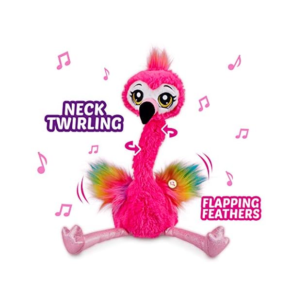 ZURU-PETS-ALIVE-9522-Frankie-The-Funky-Flamingo-Battery-Powered-Dancing-Robotic-Toy Pets Alive ZURU 9522 Frankie The Funky Flamingo Battery-Powered Dancing Robotic Toy
