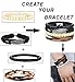 FIBO STEEL 15-16 Pcs Braided Leather Bracelets for Men Women Woven Cuff Bracelet Adjustable,FS